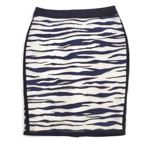 Ann Taylor Animal Print Skirt Size 00P